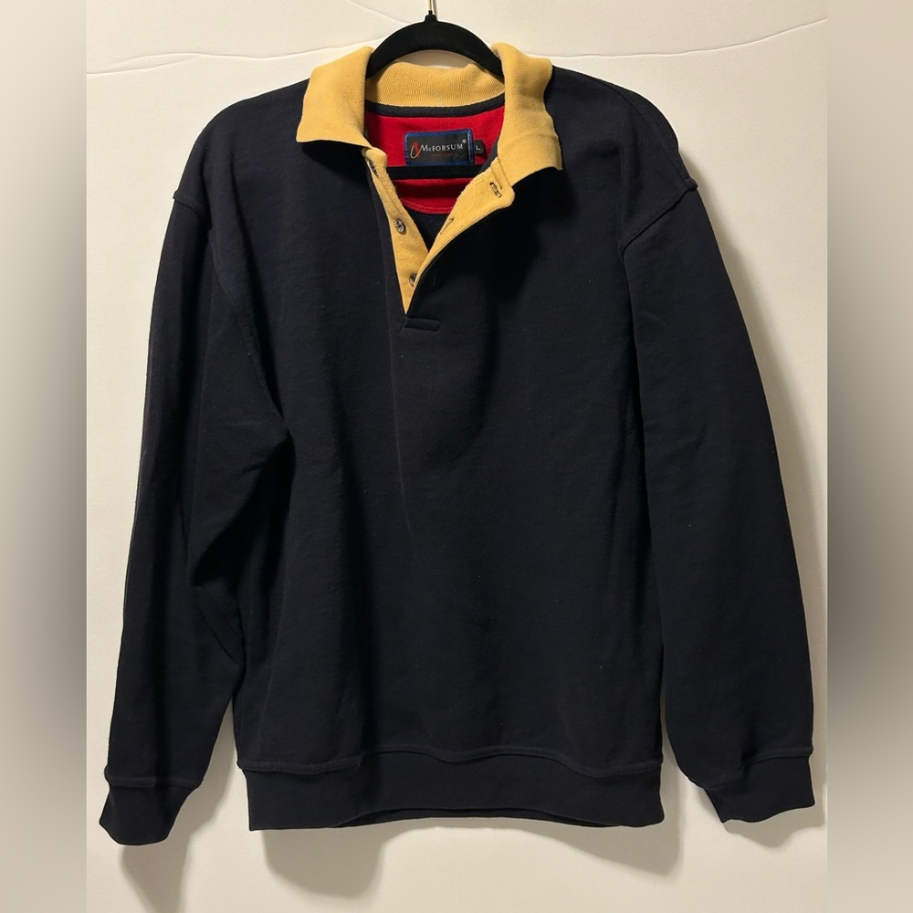 Black and Gold Sweatshirt by